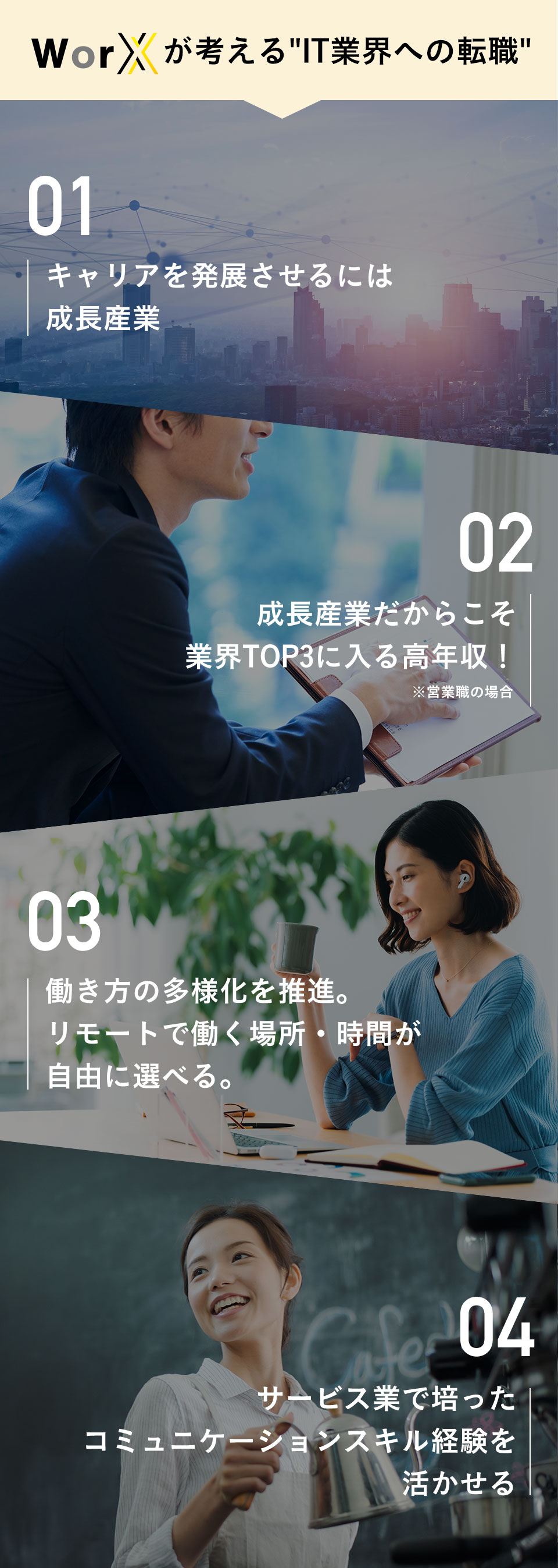 WorXが考えるIT業界への転職